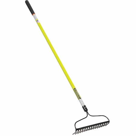 Structron 16 in Bow Rake, Hi-Vis Handle 49754