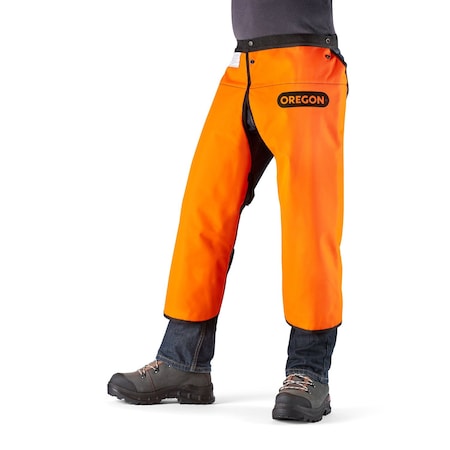 Oregon Orange Apron Chainsaw Safety Chaps, Size 32 564132-32