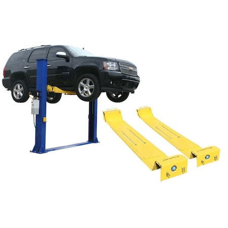 Atlas Automotive Equipment 9Kbpx 2-Post+Lawn Mower Adapter Combo XH-9KBPX-COMBO