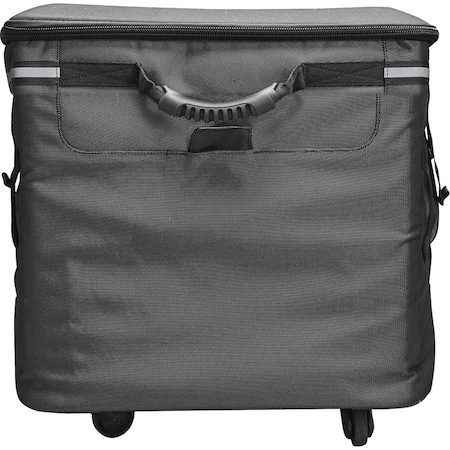 Solo New York Pro Transporter 128 Rolling Travel/Luggage Top Case, 20.5'' x 26'' x 18.8'', Black SSC11110
