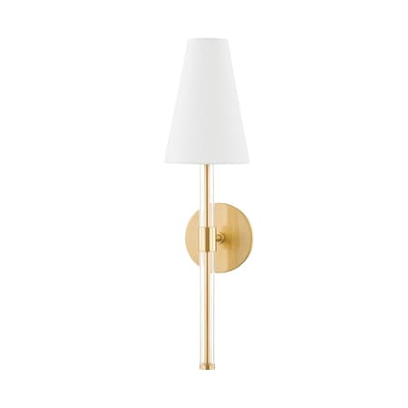 Mitzi Janelle 1 Light Wall Sconce 5 In. Aged Brass H630101-AGB