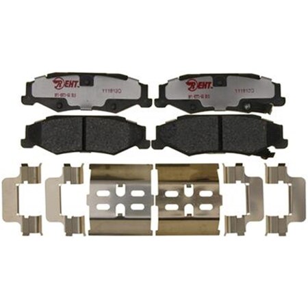 R/M Brakes RM Brakes EHT732H Brake Pad Set R53-EHT732H
