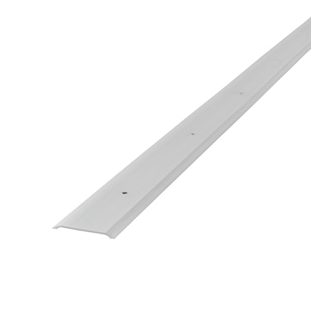 M-D Building Products 1-3/4 In. X 36 In. Silver Aluminum Seam Binder w/ Screw Nails 06684