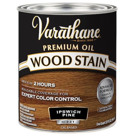 Rust-Oleum 1 Qt Ipswich Pine Varathane Oil-Based Interior Wood Stain 211714H