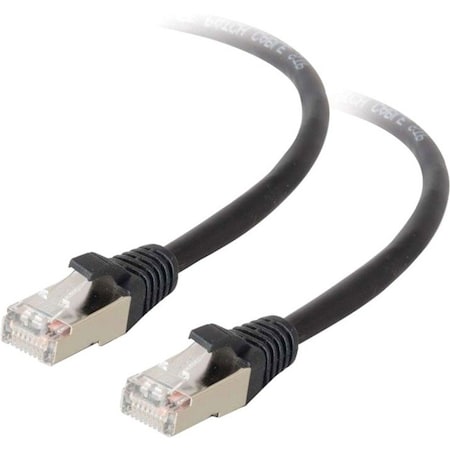 C2G 10FT CAT5E SNAGLESS SHIELDED STP ETHERNET NETWORK PATCH CABLE - BLACK 28693