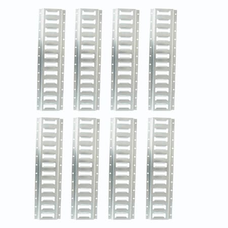Mytee Products (8 Pk) E-Track Horizontal Galvanized 5' for Truck Trailer Cargo Van , 8PK ETKH5-USx8