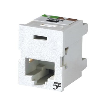Ortronics 1-PORT MOD JACK 110 8W8P UTP, T568A/B CAT5E IP1 CLARITY5E TJ5E00-88
