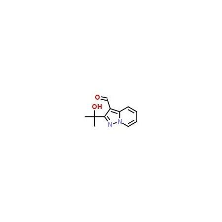 Ak Scientific 2-(1-Hydroxy-1-methyl-1-ethyl)-pyrazolo[1, 5-a]pyridine-3-carbaldehyde (100mg), CAS 943133-29-7 B235-100mg