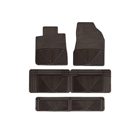 Weathertech Cocoa, Front, Rear, and Rear All Weather Floor Mats W68CO-W25CO-W60CO