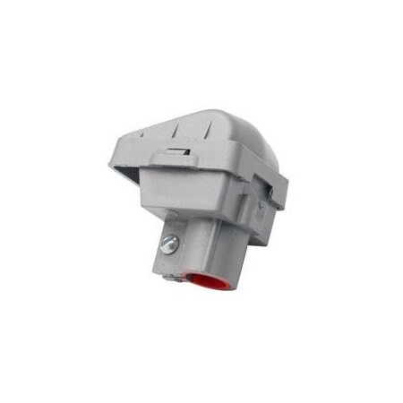 Bridgeport 1/2 in PVC Coated Liquidtight Connector 1255-PVC