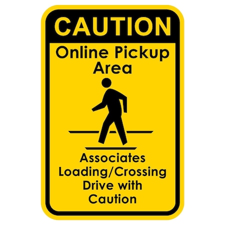 Sign Solutions Usa Traffic Sign, 12 in Width, Aluminum Sign, Vertical Rectangle DCS06DYE1218CUS00202