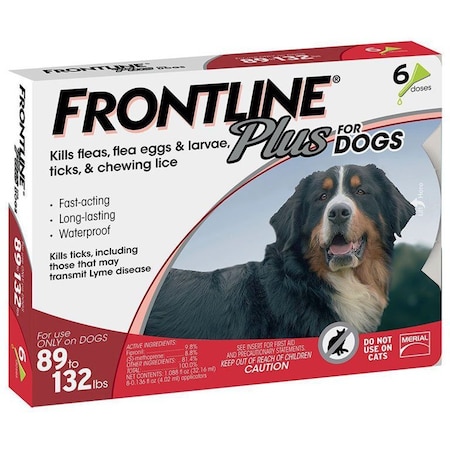 Frontline B.I Plus for Dogs 89-132 lbs, 6PK PH-FRON-132-6