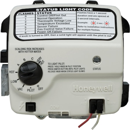 Reliance 301 Series 1'' Shank Resideo Electronic LP Gas Control Valve & Thermostat 100112338