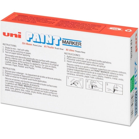 Uni-Ball UniPaint PX20 OilBased Medium Point Marker, Green UBC63604
