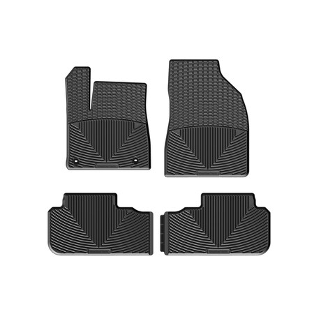 Weathertech Black, Front and Rear All Weather Floor Mats WTCB333334