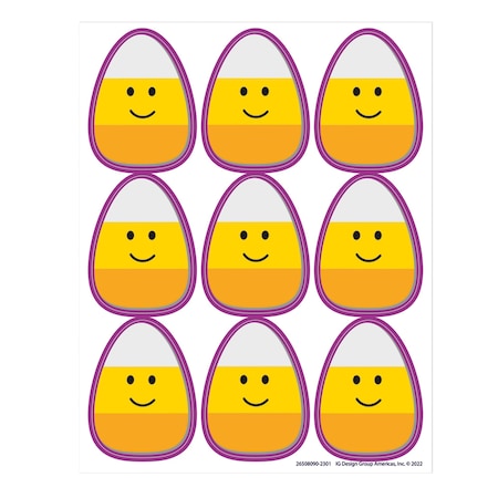 Eureka Candy Corn Giant Stickers, 36-Piece Set, 12PK 650809