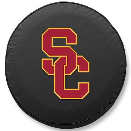 Holland Bar Stool Co 29 x 8 USC Trojans Tire Cover TCFSouCalBK