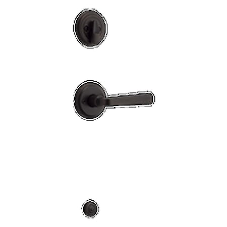 Kwikset Trafford Lever Interior Single Cylinder Handleset Trim for Both 800 and 687 Series 966TDL-11P.UNIV