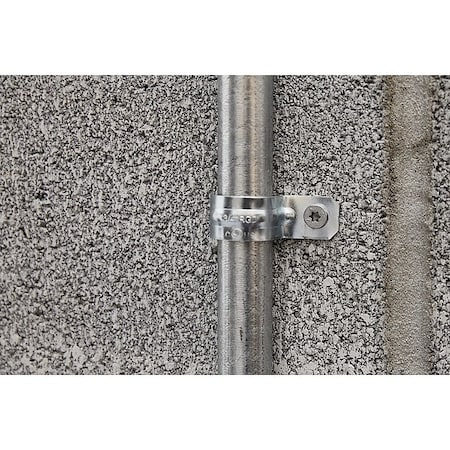 Dewalt Concrete Anchor Screw, 3/16 in Dia., Flat, 1 1/4 in L, Steel Zinc Plated, 100 PK DFM12760S