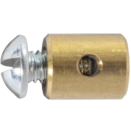 Auveco Wire-Cable Stop with Screw, 25PK 23771
