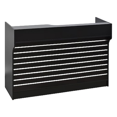 Specialty Store Services Retail Counter, Black, 42 in H, 72 in W 3729BK
