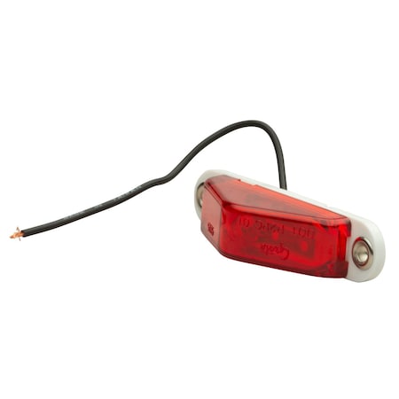 Grote Clr/Mkr Lamp-Red-Peak Lens, 45512 45512