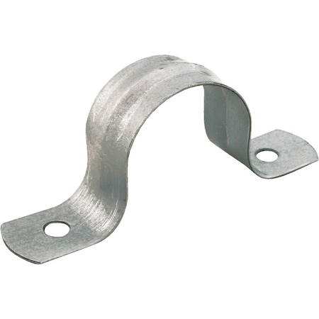 Proline Series ProLine 1/2'' Galvanized Steel 2-Hole Strap, 10PK G13-050HC