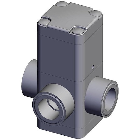 Smc Chemical Liquid Valve, Female, NPT LVA200-02N-C