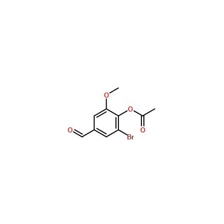 Ak Scientific 2-Bromo-4-formyl-6-methoxyphenyl acetate (5g), CAS 308088-29-1 9779AD-5g