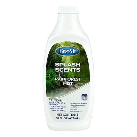 Bestair BestAir Splash Scents(R) Rainforest Mist FSRM-PDQ-6
