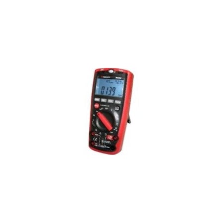 Triplett Digital Multimeter/Environmental Meter, 600 V Max DC, 0.1 V Max AC, Average, Backlit LCD 9055