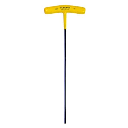Bondhus 1/8in Hex T-Handle 9in Length 15307