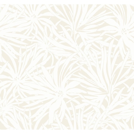 York Wallcoverings Floral Canopy Cream Wallpaper GN2573