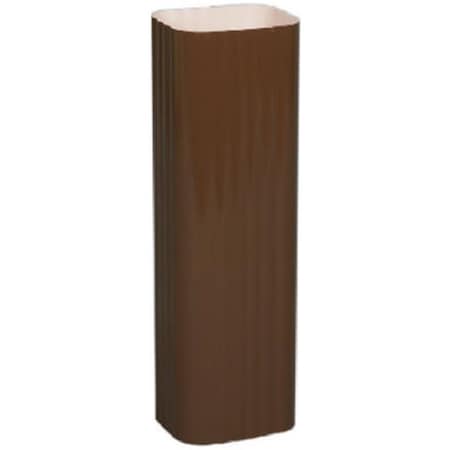 Swivel 3201419120 Brown Galvanized Steel Downspout- 2 x 3 in. SW3240583