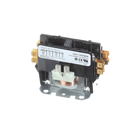 Fagor Commercial Contactor, 1 Pole, 208/240V 50/60HZ Coil, 30FLA, 40A RES 12190500
