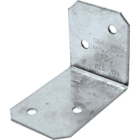 Simpson Strong-Tie 2'' x 1-1/2'' x 1-3/8'' Galvanized Angle A21