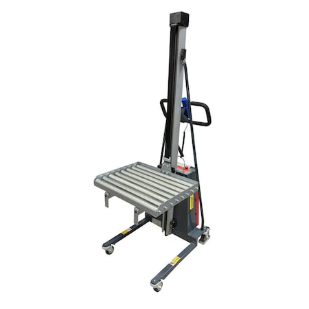 Pake Handling Tools Powered Roller Platform Lift Trucks, 330lb, 61in Lift Height PAKWP02-RP01