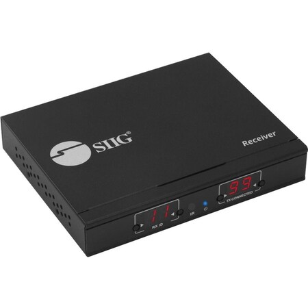 Siig HDMI 2.0 OVER IP RECEIVER, RECEIVES 4K60HZ VIDEO OUTPUT VIA CAT6 CABLE IP NETWOR CE-H25C11-S1