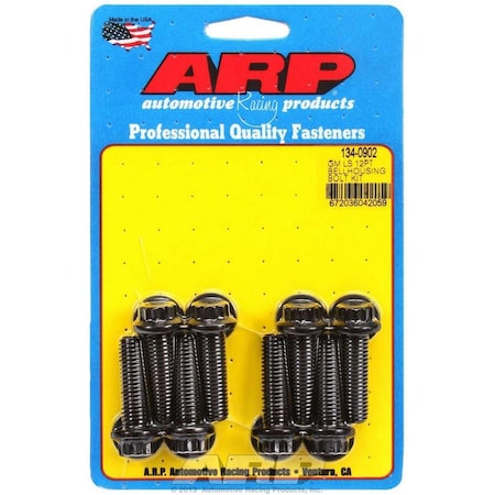 Whole-In-One 134-0902 Bellhousing Bolt Kit - 12 Point GM LS WH3611041