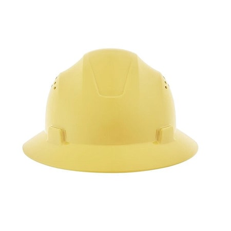 Jackson Safety Hard Hat, Full Brim, Advantage, Yellow 20821