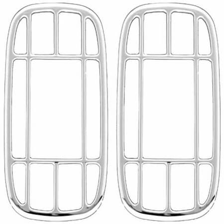 Replacement For Peterbilt 389 Glider Year 2011 Chrome Vent Covers 2 Pack