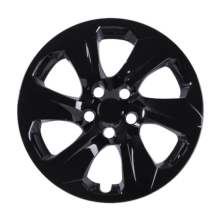 Altertrim 2019-2025 Toyota Rav4 17 in Hubcaps Wheel Rims Cover, (Blk Lacq), 4PK CHB-5139-BL-17