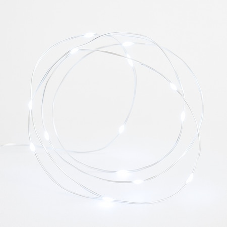 Elegani 100 LED Warm White Fairy Lights - 33 Ft Silver Copper Wire String Lights, Warm White Glow PH-600097-WWH