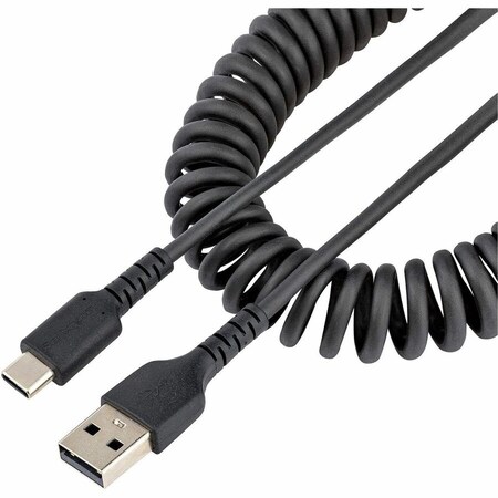 Startech.Com 3ft USB A to C Charging Cable Coiled M/M R2ACC-1M-USB-CABLE