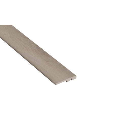 Msi Wixom Valley 0.59 in. Thick x 1.42 in. Wide x 94.49 in. Length Hybrid Rigid Core End Cap Molding ZOR-LVT-TR-0755