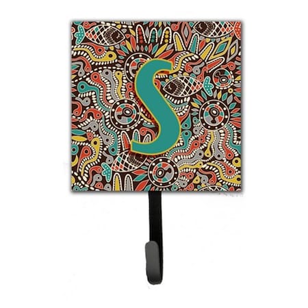 Carolines Treasures Letter S Retro Tribal Alphabet Initial Leash and Key Holder CJ2013-SSH4