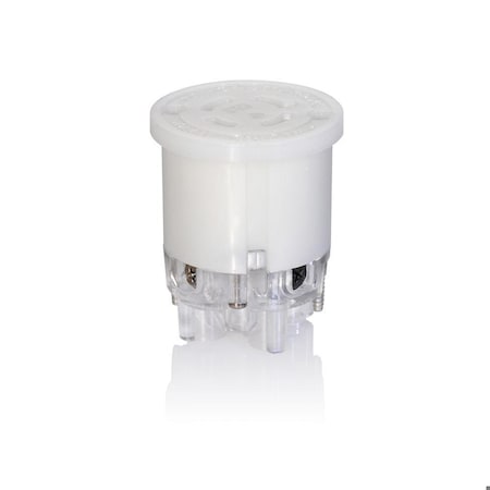 Leviton Wetguard Rep Int Conn 20A Blk 27W74-IN