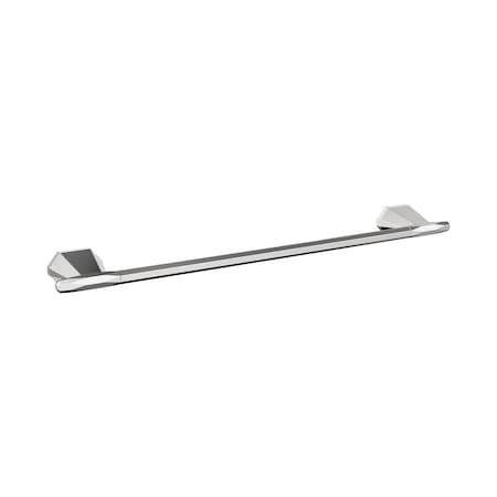 Amerock St. Vincent Chrome Contemporary 18 in 457 mm Towel Bar BH3604326