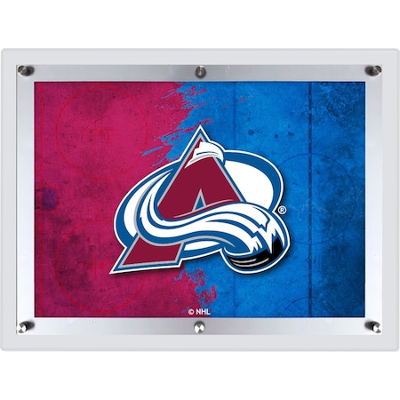 Holland Bar Stool Co Colorado Avalanche 32 in. x 23.5 in. Backlit LED Sign by Company LBLedA