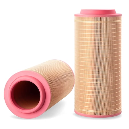 Fleetguard Automotive Air Filter, Round, 10 3/16 in L AF26399